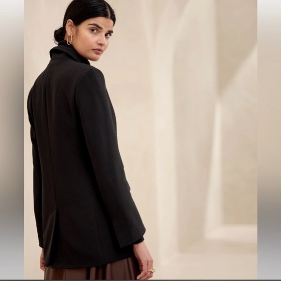 NWT! Banana Republic Black Riding Suit Jacket - Multiple Sizes - Picture 3 of 5